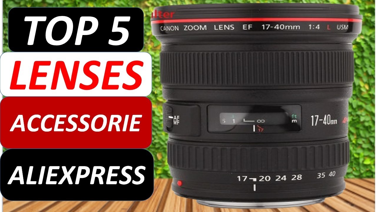 Top 5 Best Lenses & Accessories 2026 on AliExpress