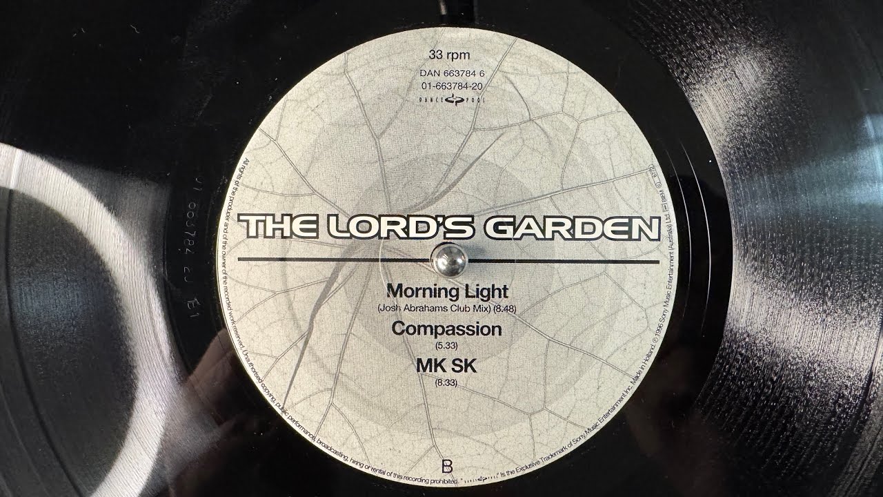 The Lord's Garden - Morning Light (Josh Abrahams Club Mix) - Dance Pool – DAN 663784 6 (1997)