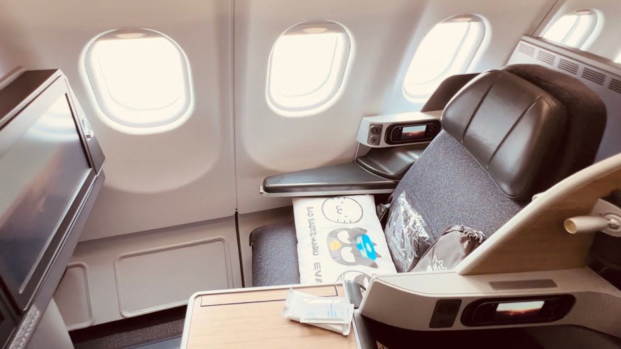 [商務艙] 長榮航空 EVA AIR A330-300 新版桂冠艙| 大阪關西KIX--桃園TPE | 酷企鵝機