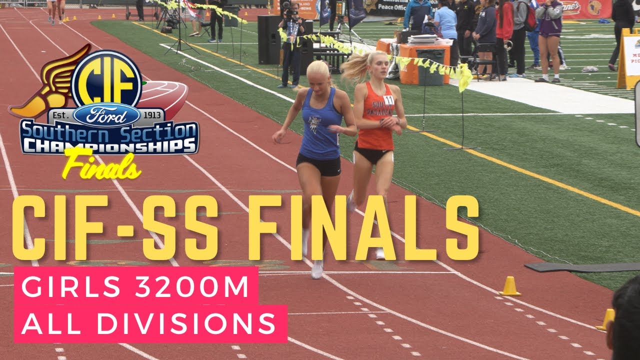 2025 TF - CIF-SS Ford Track & Field Finals - Girls 3200M all divisions
