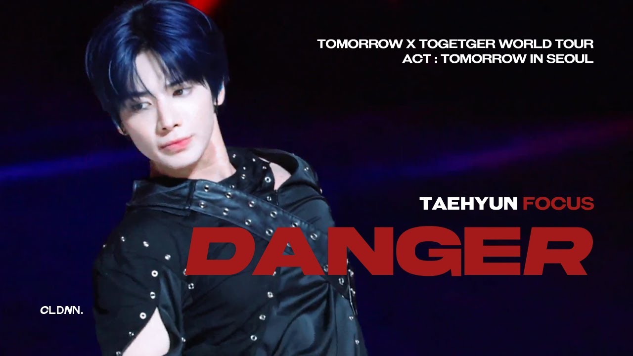 250822-23 ACT : TOMORROW IN SEOUL 'Danger' 투모로우바이투게더 태현 직캠 fancam｜TXT TAEHYUN focus