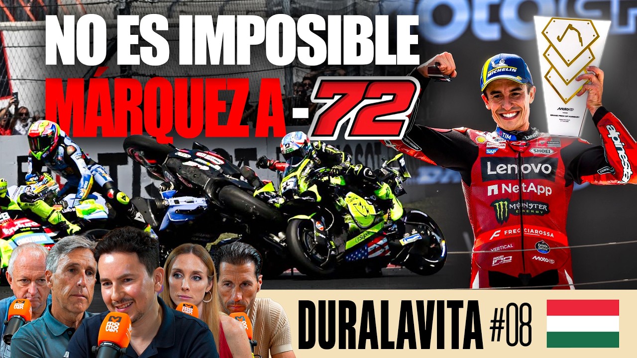 THE COMEBACK ISN'T IMPOSSIBLE | M&aacute;rquez Is Already Just 72 Points Behind Bezzecchi | DURALAVITA #8