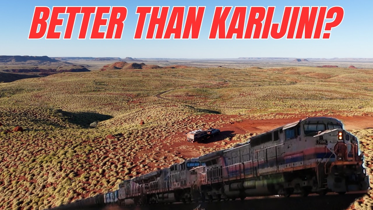 The Pilbara Blew Us Away! 🚂🌿 | Epic Free Camp, Rio Trains & Hidden Pools