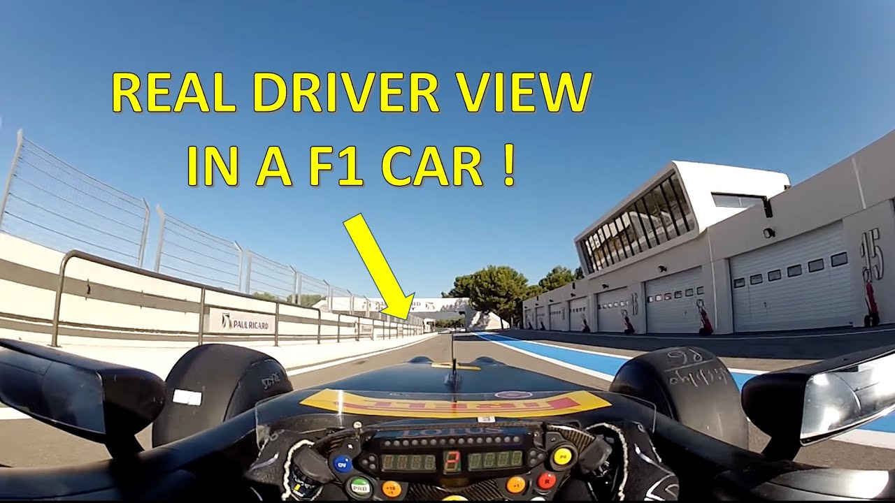 First Time PURE F1 Driver POV Full HD - Extreme