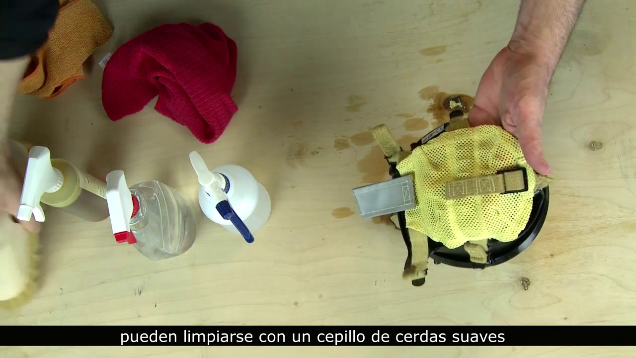 Limpieza Máscara Scott AV3000 - SALCO - español