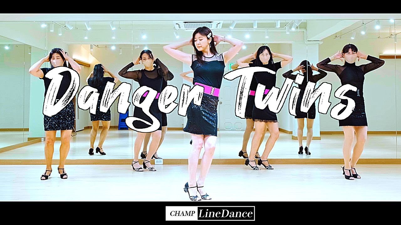 [라인댄스중급반] Danger Twins Line Dance || 댄절 트윈스 라인댄스