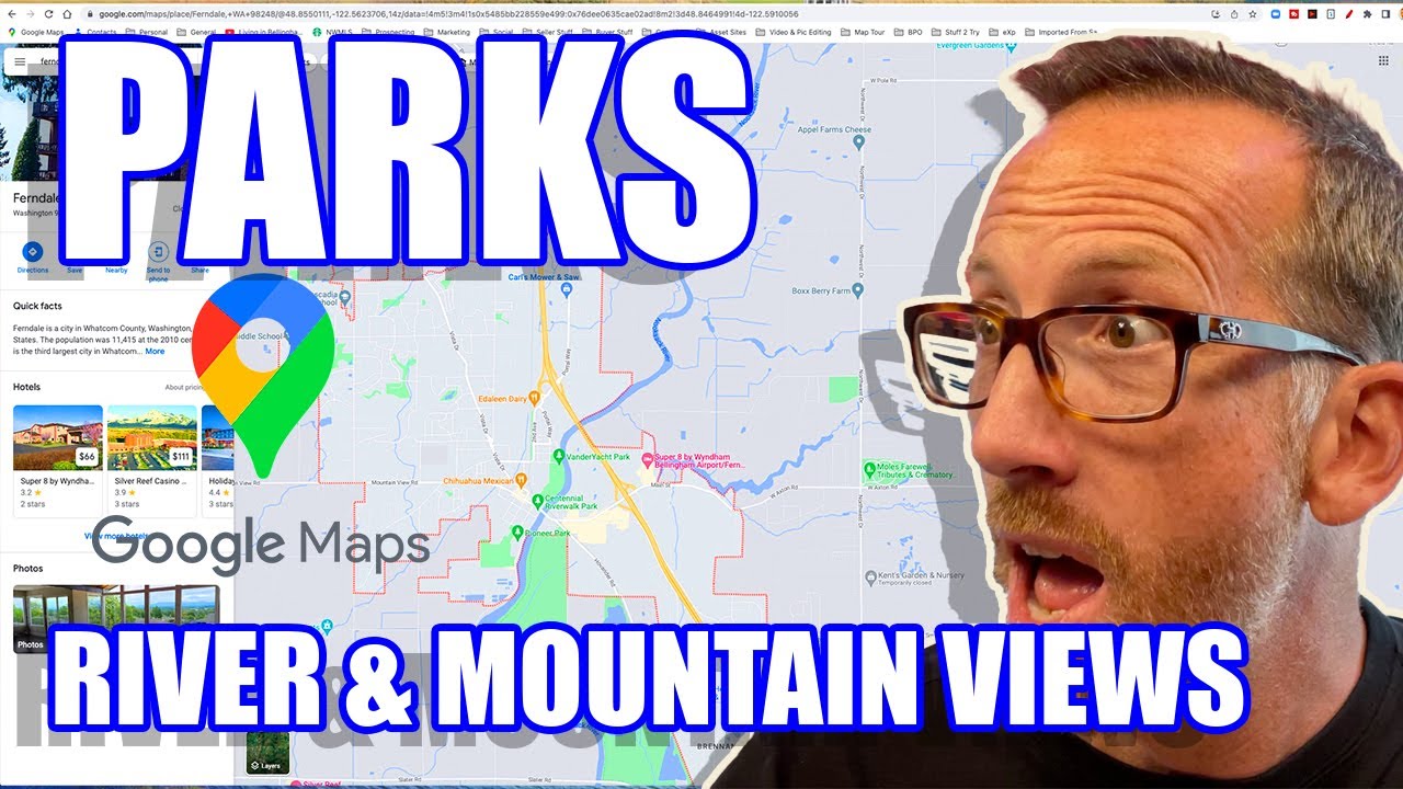 Ferndale WA Map Tour | Ferndale Washington Restaurants, Parks, & Riverwalk