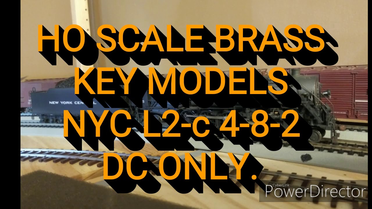 HO Scale Brass Key Imports NYC L-2c  4-8-2  with DCC Tsunami2  Sound Decoder