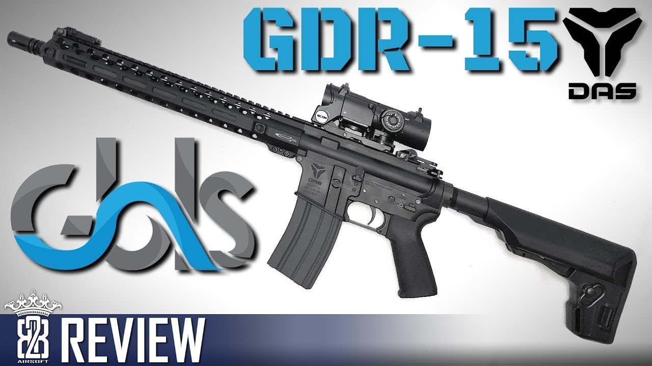 GBLS DAS GDR-15 Airsoft Review -  Most Realistic & Expensive Airsoft