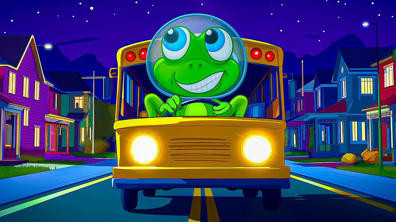 Kosmo Żabka Jedzie Autobusem 🚍🐸 | Najlepsze Piosenki dla Dzieci - Dziecięce Przeboje