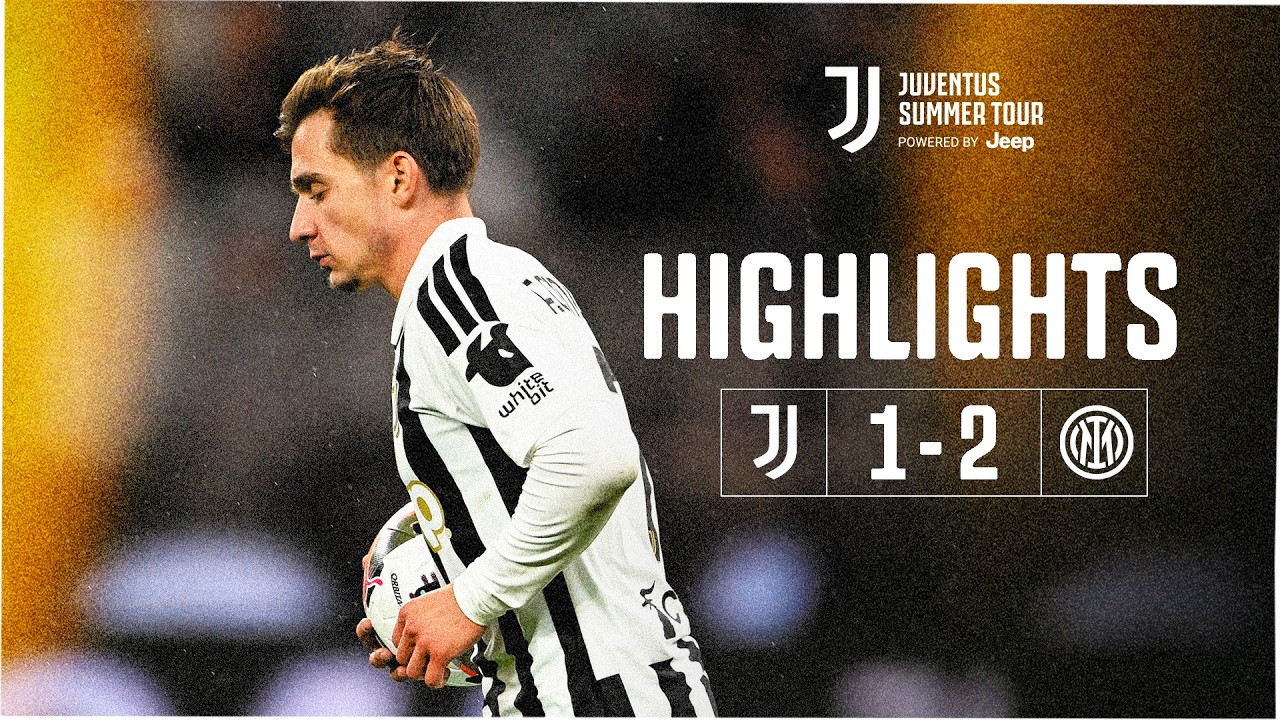 GOL NEL FINALE DI CONCEI&Ccedil;&Atilde;O | Juventus 1-2 Inter | Highlights