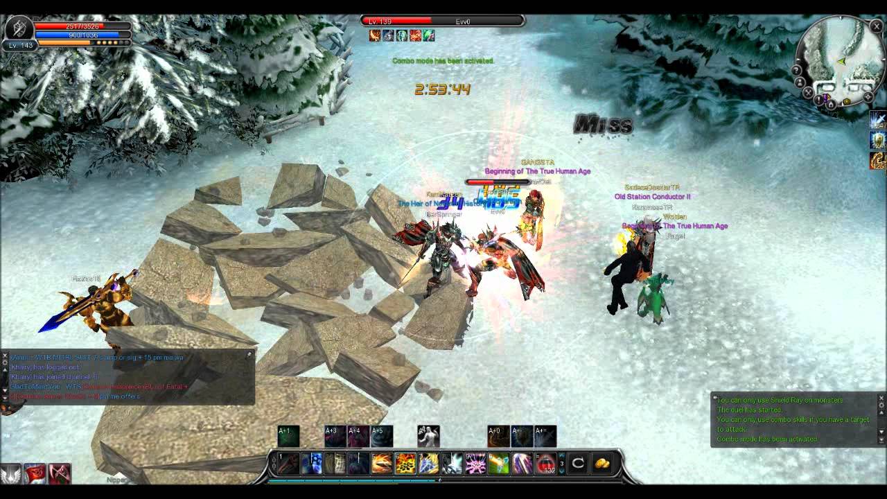 Cabal Force Shielder PvP Rampage