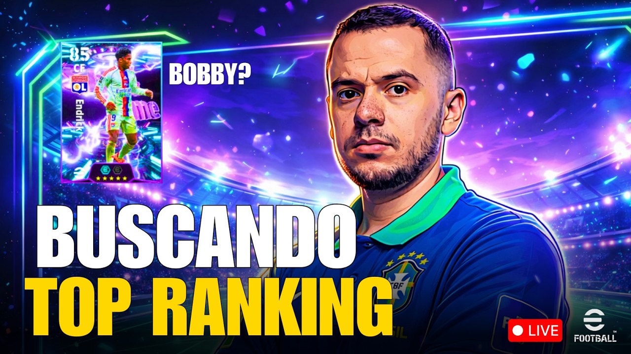 🚨 AO VIVO - LIGA EFOOTBALL - BUSCANDO TOP RANKING + TESTANDO O VARANE