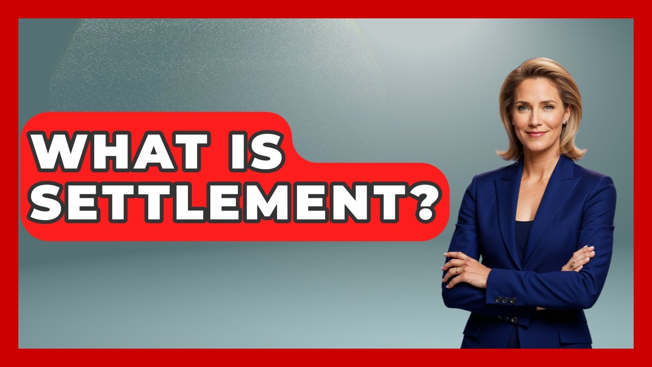 What Is Settlement? - Tax and Accounting Coach