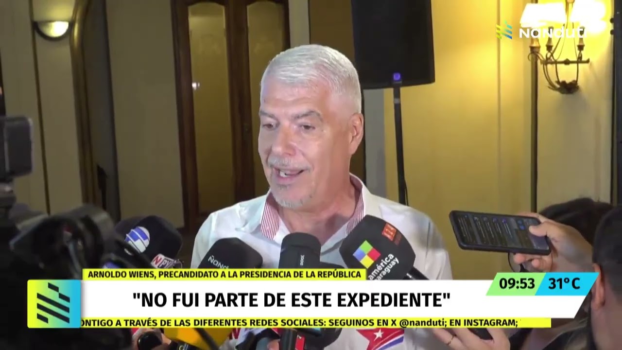 Fiscalía imputó a Arnoldo Wiens