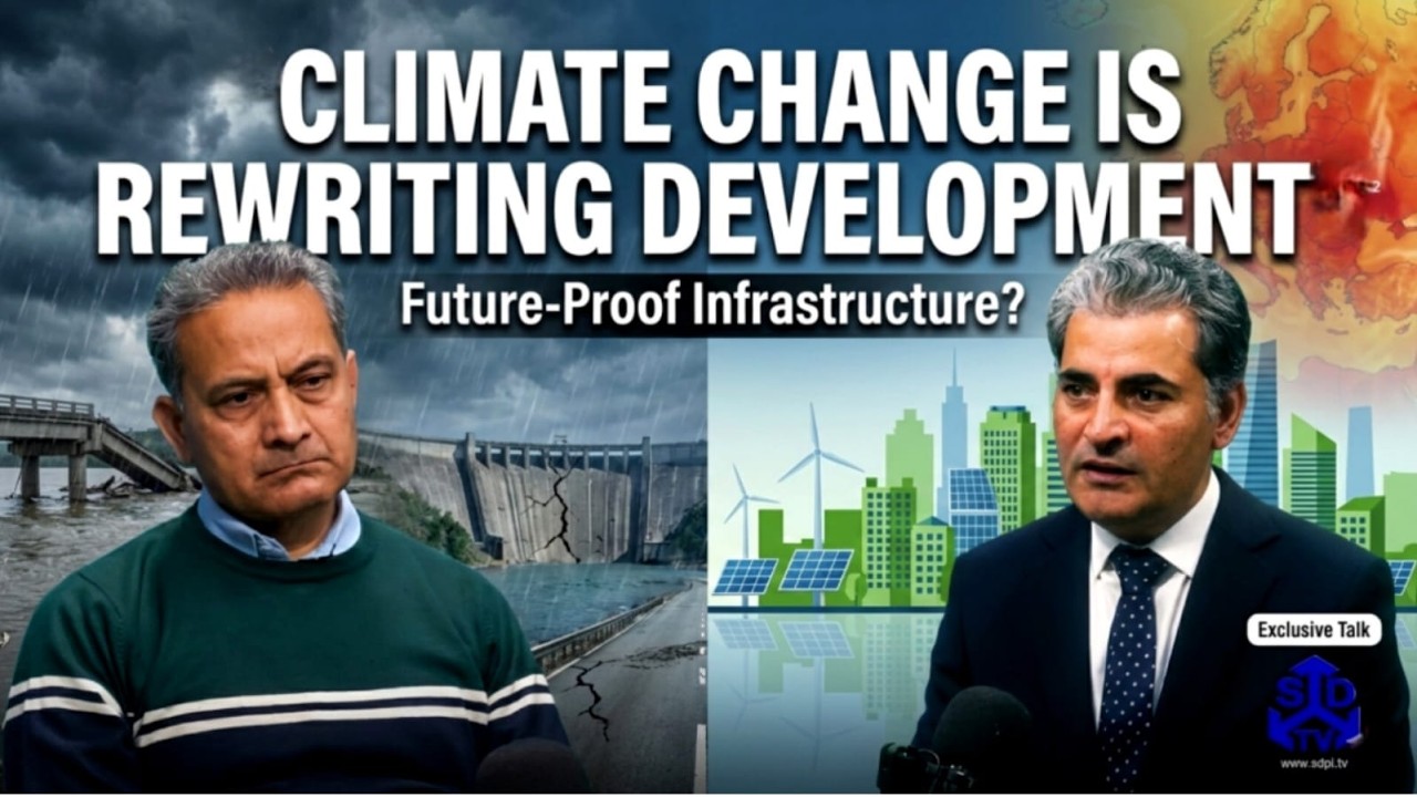 Rethinking Development in the Age of Climate Change || ترقی یا موسمیاتی تحفظ؟