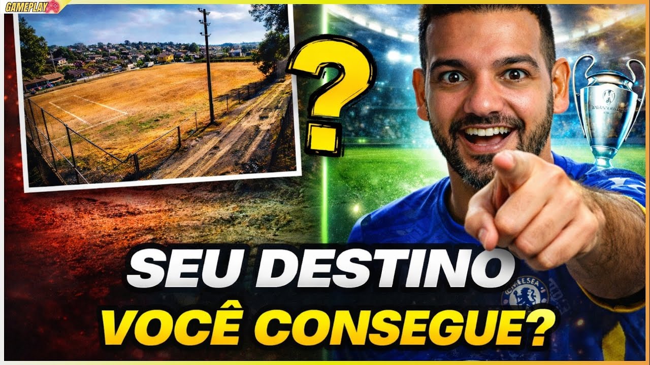 Um MODO CARREIRA diferente: Você será um CRAQUE ou FRACASSO??