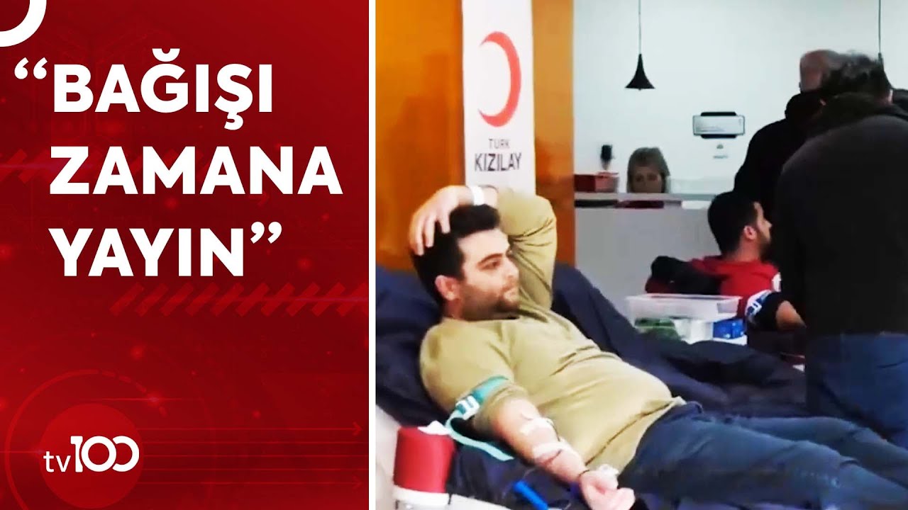 Kan Bağışında Kızılay'dan Önemli Uyarı | Tv100 Haber