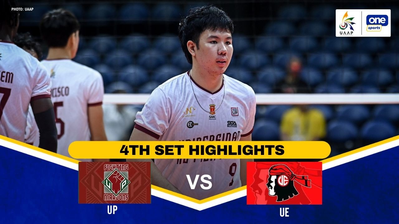 UP vs UE | SET 4 HIGHLIGHTS | UAAP SEASON 88 MEN&rsquo;S VOLLEYBALL | MAR 22, 2026
