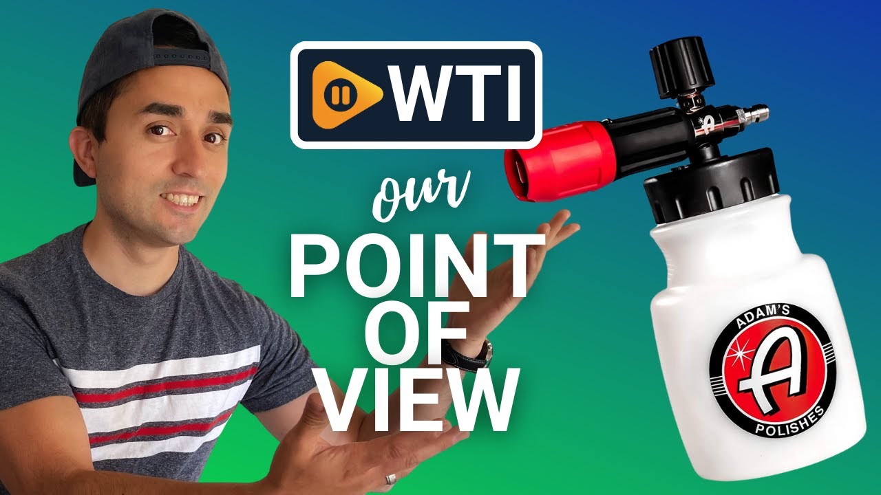 Adam's Premium Foam Cannon | Our Point Of View