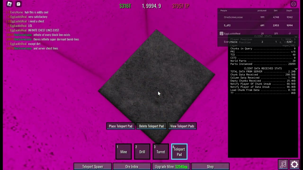 the top of nope (mining tech)