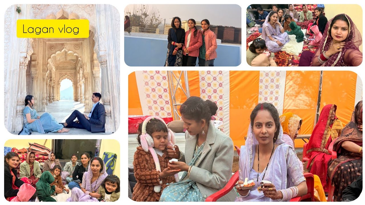 Aaj jaa raha di ka lagan🌺😘 family vlog 🌺