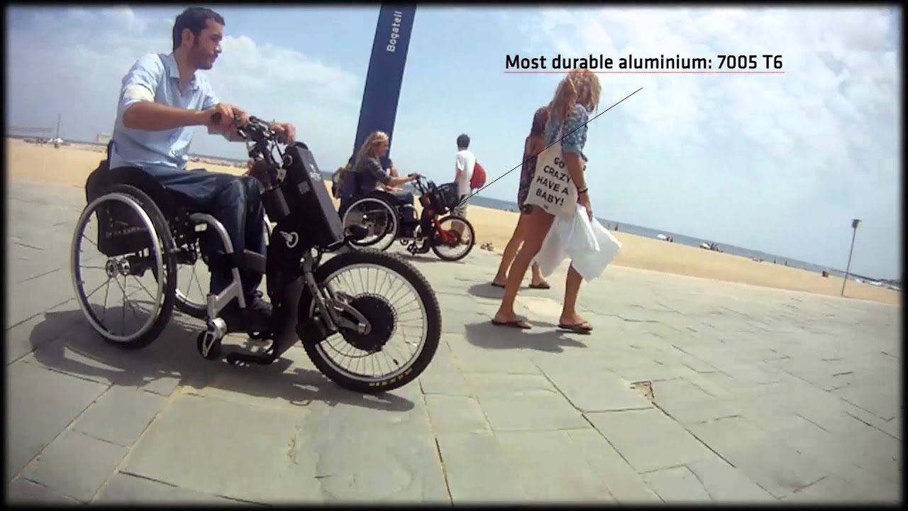 BATEC ELECTRIC: Your add-on powered handbike for wheelchair
