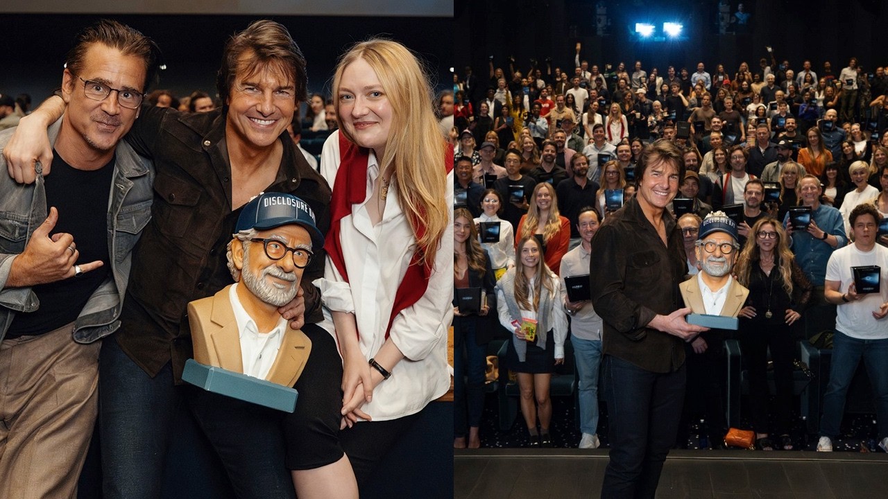 Tom Cruise Reacts To Spielberg's 'Disclosure Day'