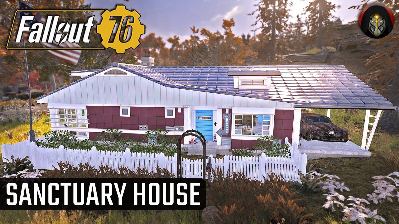 FALLOUT 76 | Сборный дом в стиле святилища.
