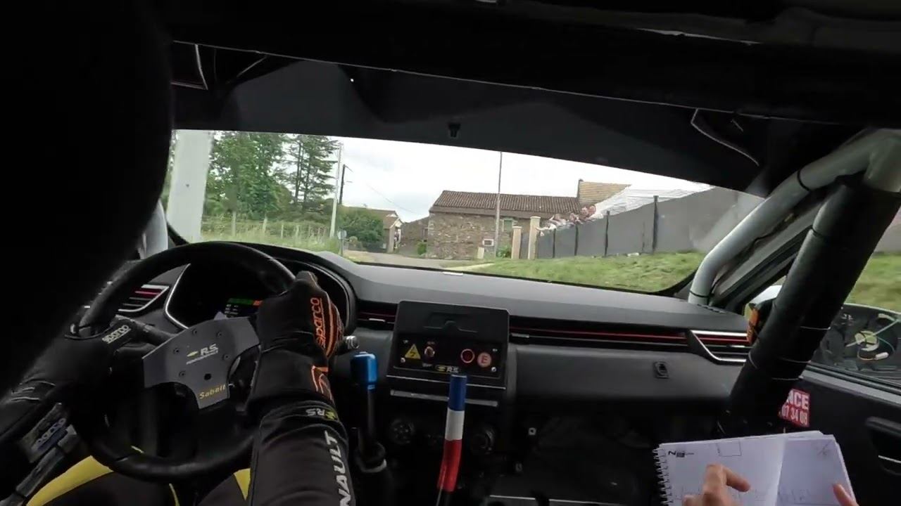 RALLYE VINS MACON 2024 ES12 DELAPORTE/MARECHAL LUGNY/VIRE CLIO RALLY5