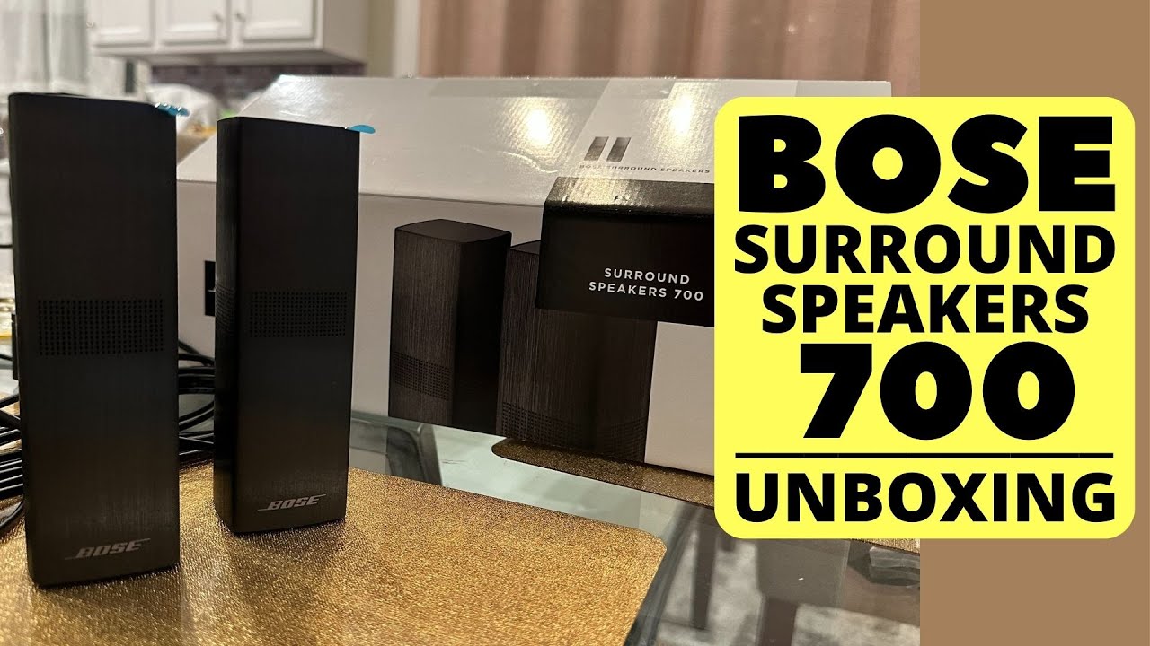 BOSE Surround Speakers 700 | UNBOXING                       #bose #bosespeakers #bose #kapwing