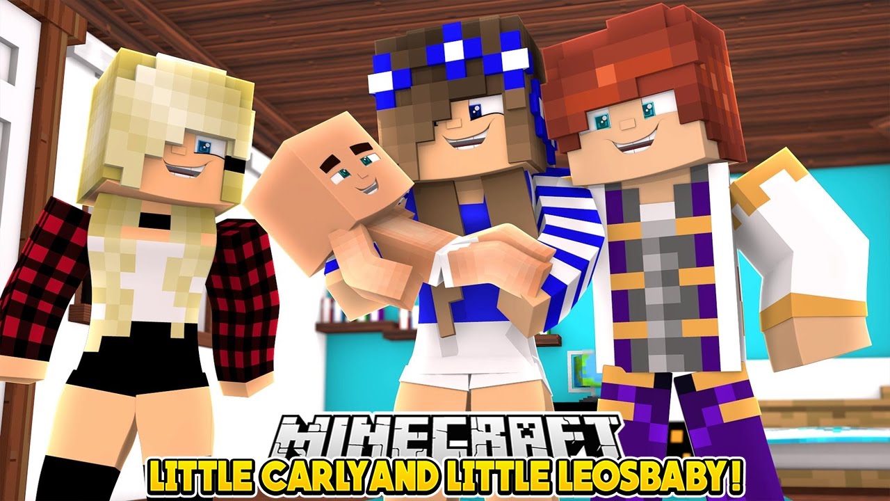 LITTLE LEO AND CARLY ARE HAVING A BABY😬👪❤??!! Minecraft Custom Roleplay | w/LittleCarly