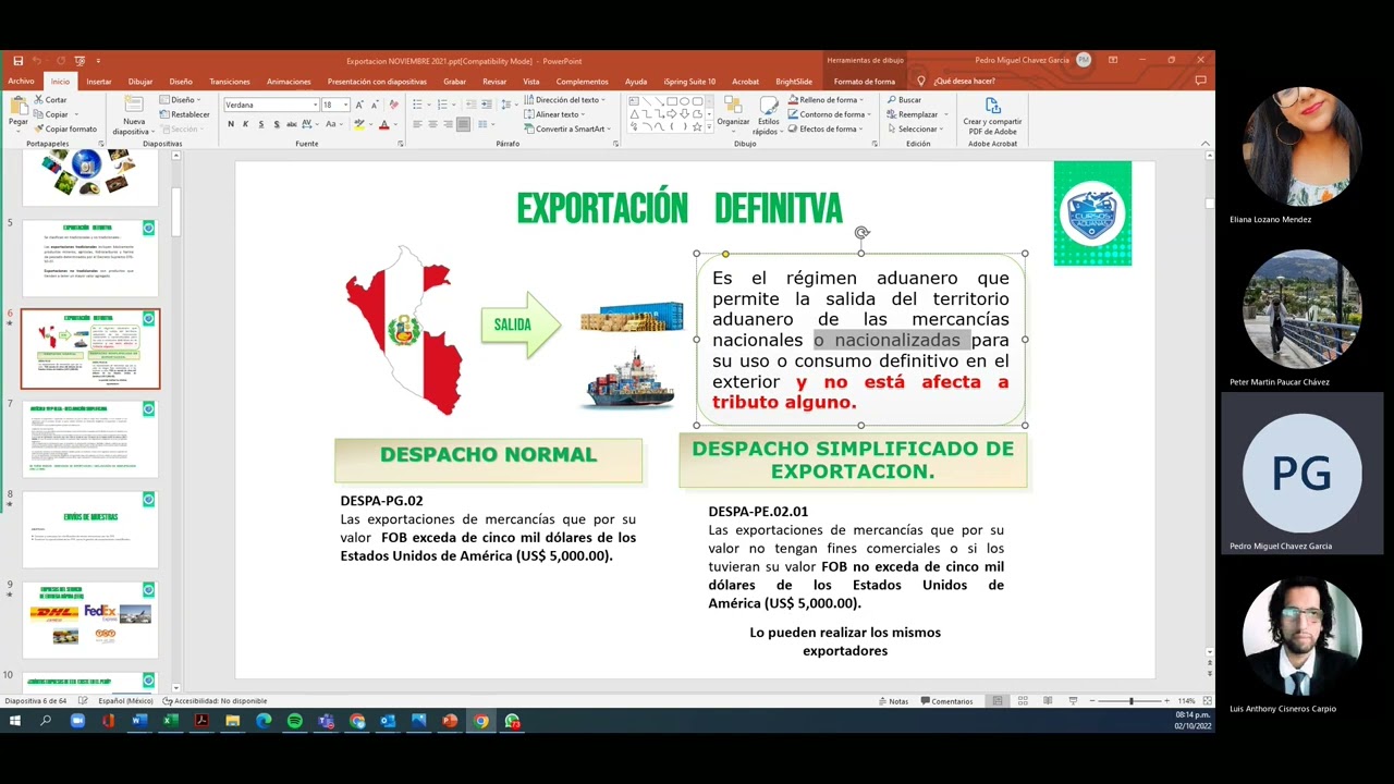CURSOS ADUANAS - CLASE 10 - EXPORTACION, FACTURA INTERPRETACION Y DOCUMENTACIONES