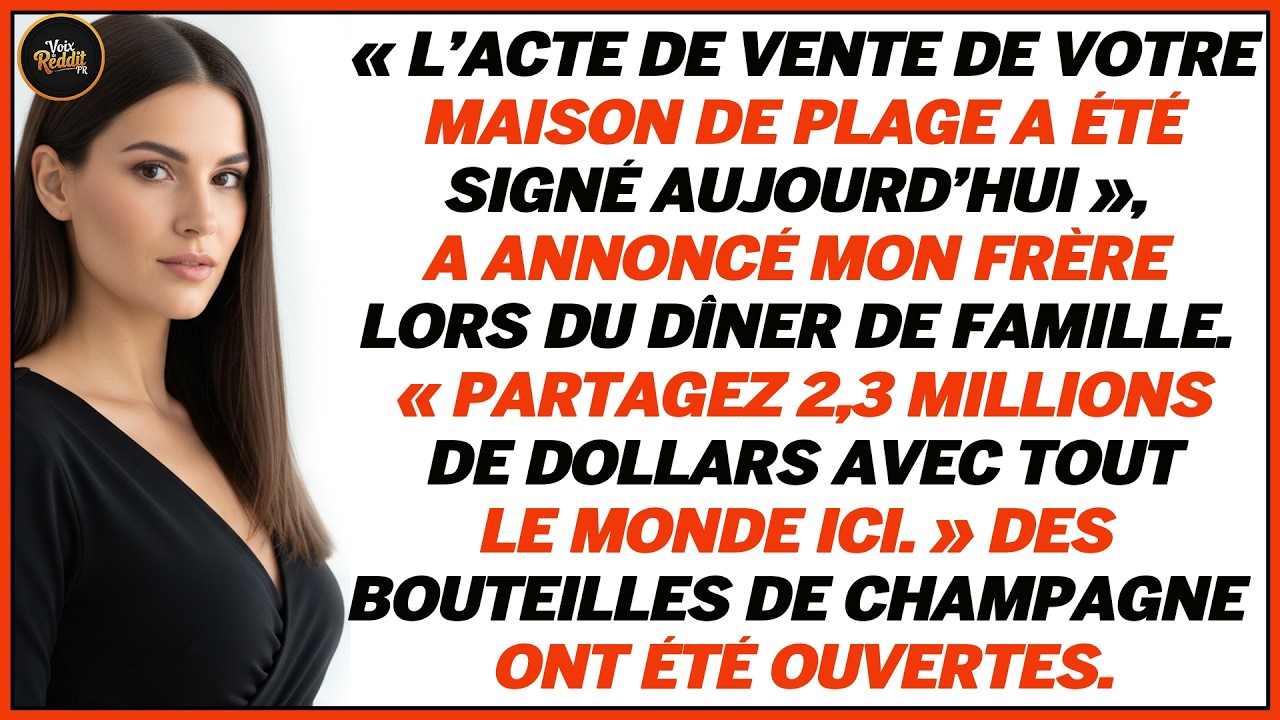 Je Découvre Que Mon Frère A « Vendu » Ma Maison Pour 2,3 M$, Puis Tout Bascule.