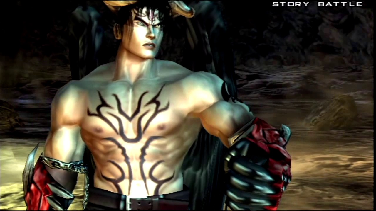Tekken 5 (PlayStation 2) Story Battle as Devil Jin