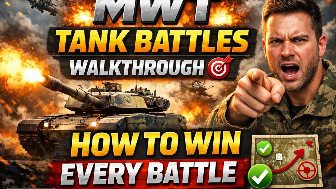 MWT Tank Battles Walkthrough 🎯 | How to Win Every Battle