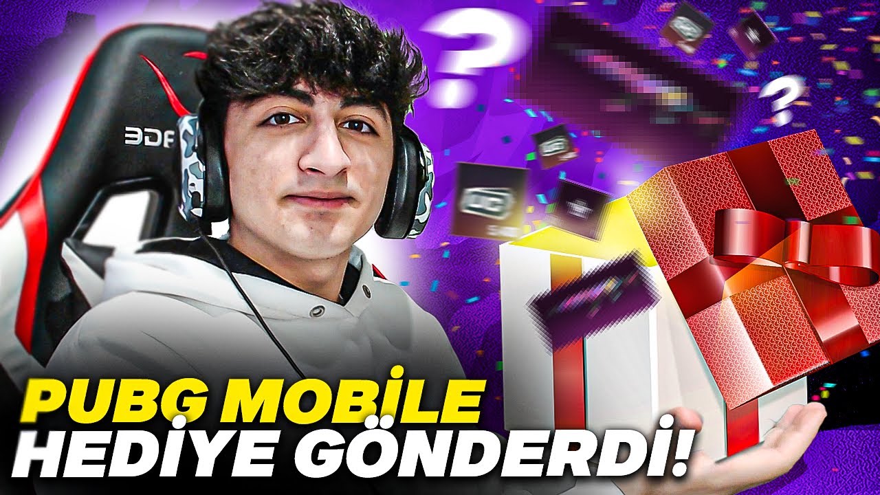 PUBG MOBİLE HEDİYE G&Ouml;NDERDİ?? 🎁