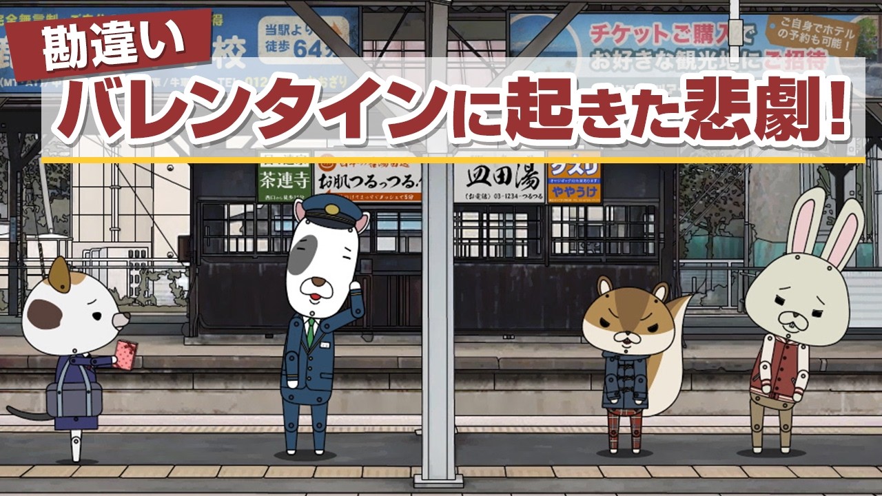 紙兎ロペ「バレンタイン」編