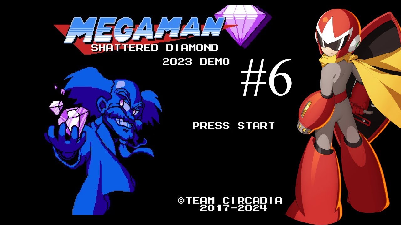 The Parry is So Much Fun (Mega Man Shattered Diamond Quarry-Tsunami-Switch Proto Run)