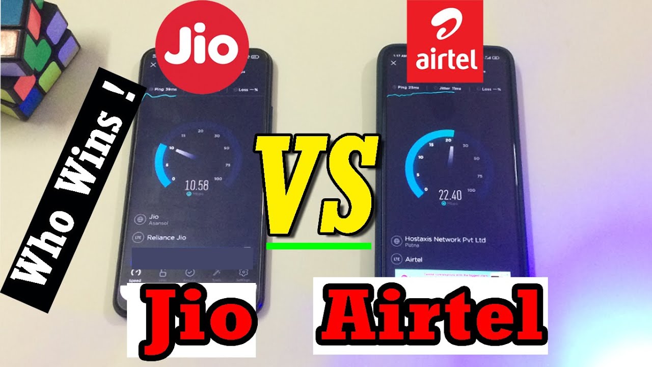 Unbelievable !! Jio VS Airtel Speed Test | Jio or Airtel 4G which is better | Who Wins !