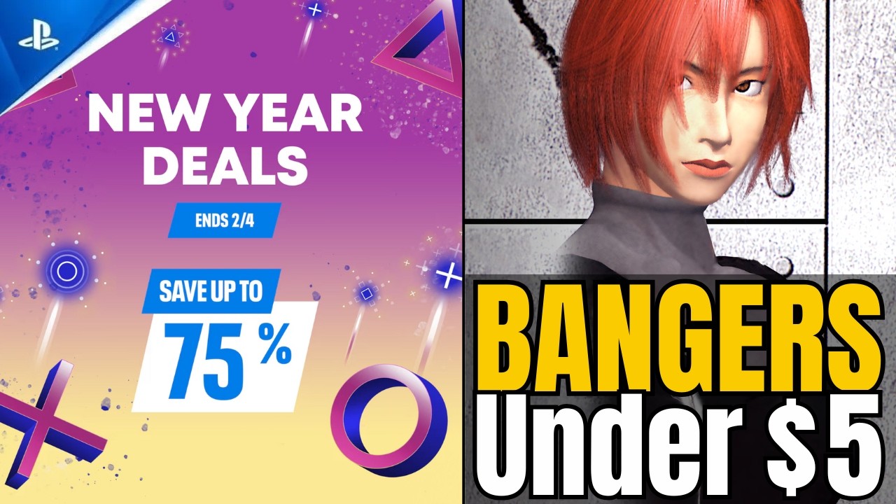 15 Absolute BANGERS Under $5! | PSN New Year Deals 2026