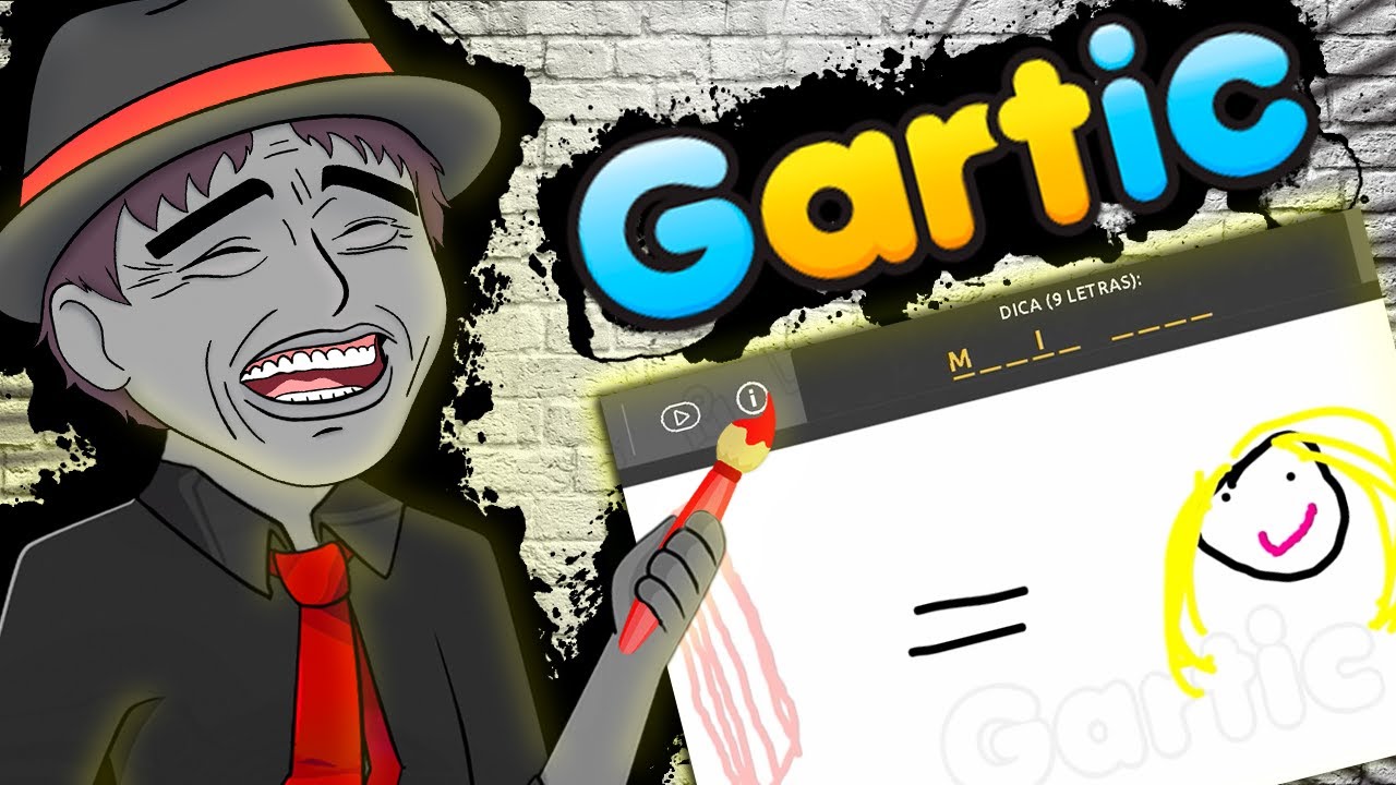 VOLTOU O MAGO DESEMPREGADO | Gartic ft. Subs