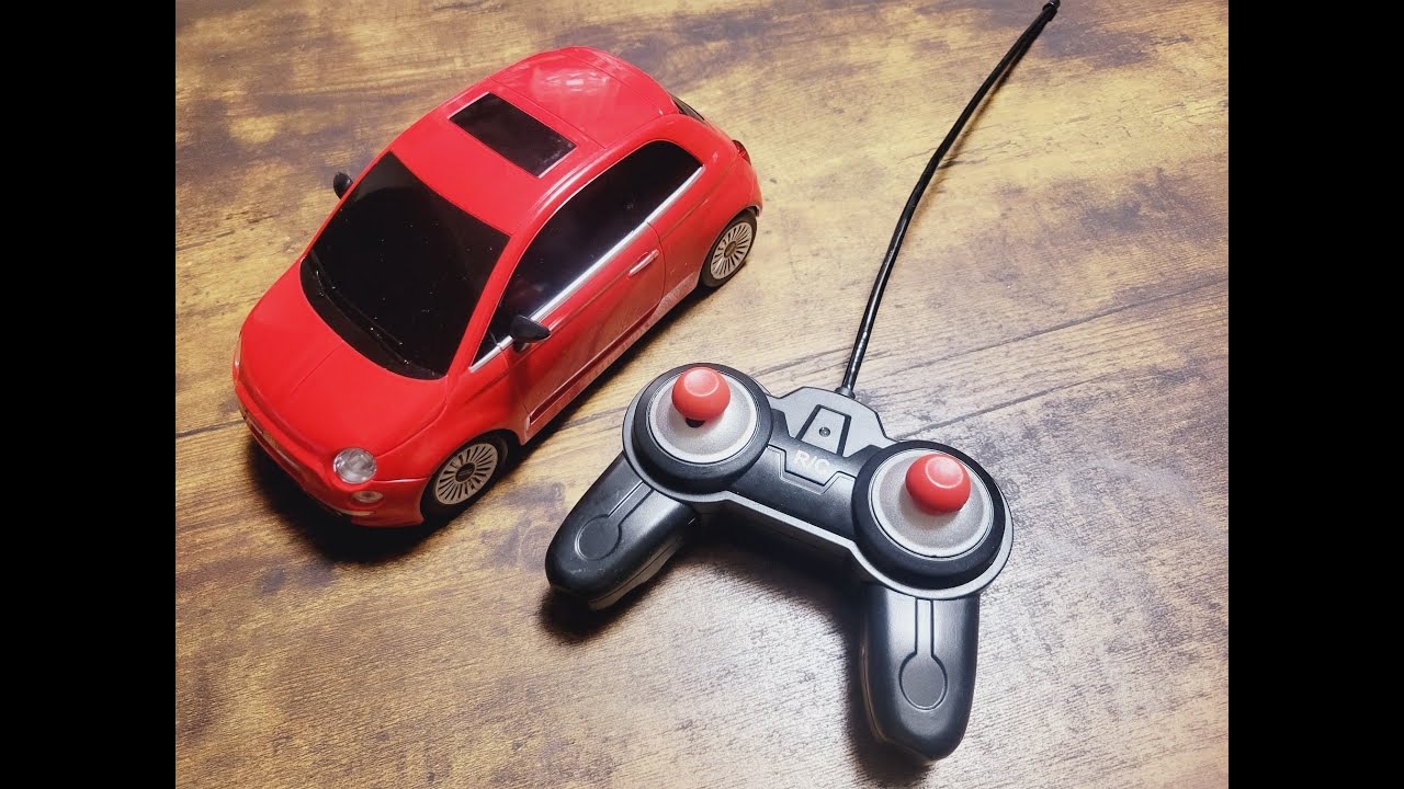 【ラジコン】R／ C フィアット500　1:18