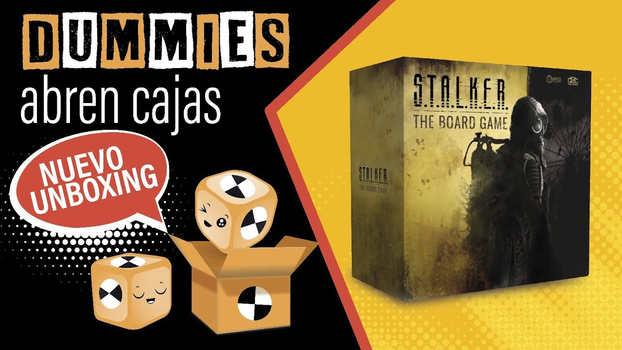 STALKER Juego de Mesa 🧟 Unboxing 🧟  | Modo Solitario