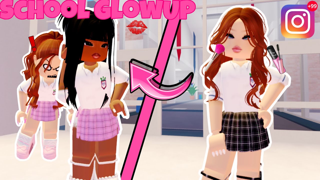 💖MY SCHOOL GLOWUP💖 | *VOICED* For Berry Aveune 
