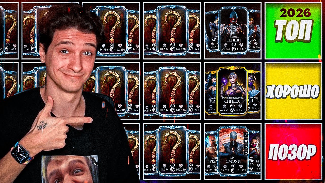 Тир лист КОМАНД 2026 В Mortal Kombat Mobile