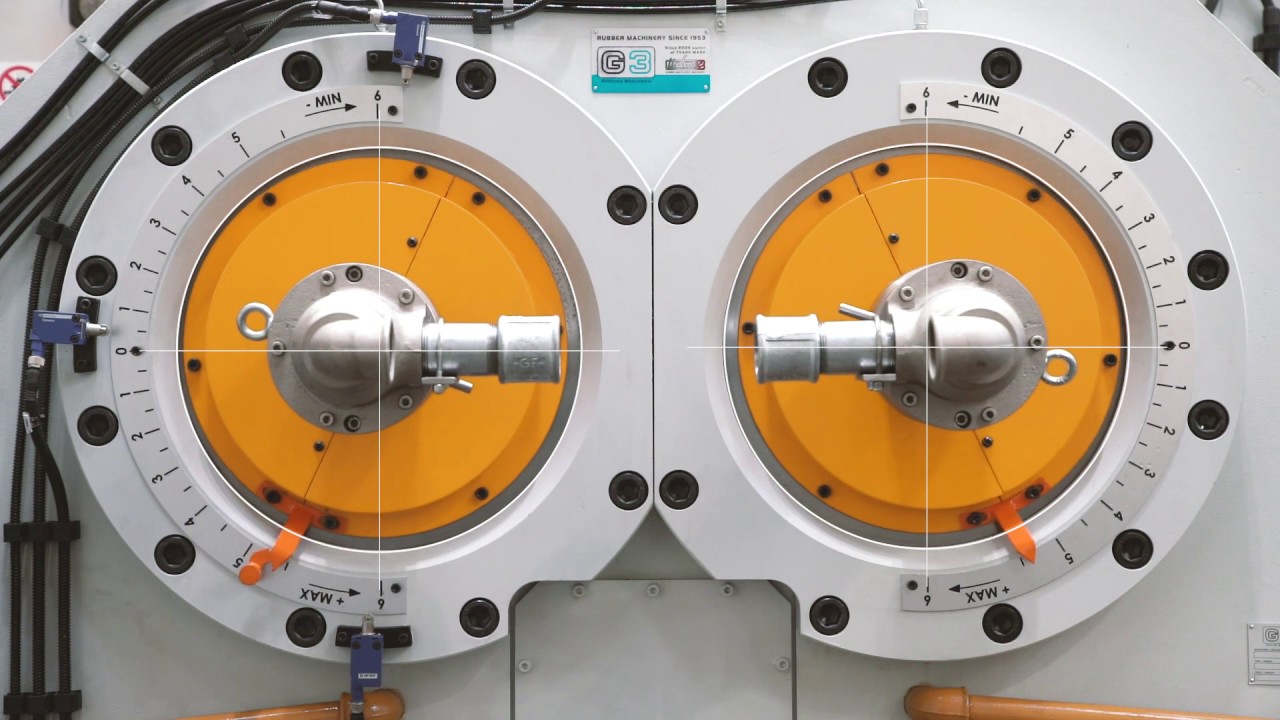 G3 INTERNAL MIXER - INTERMESHING MIXER WITH VARIABLE CLEARANCE FOR RUBBER INDUSTRY - ITM-CV TYPE