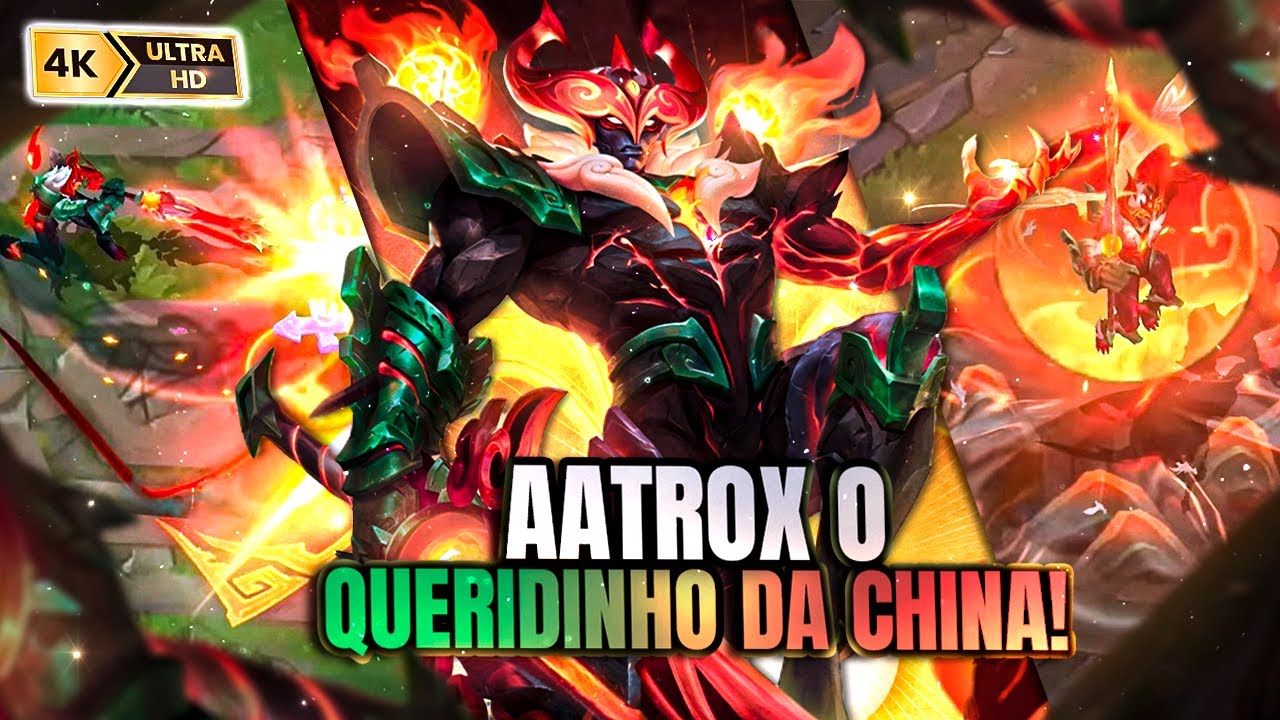 APRENDA AATROX O REI DO TOP NA CHINA! | LOL WILD RIFT
