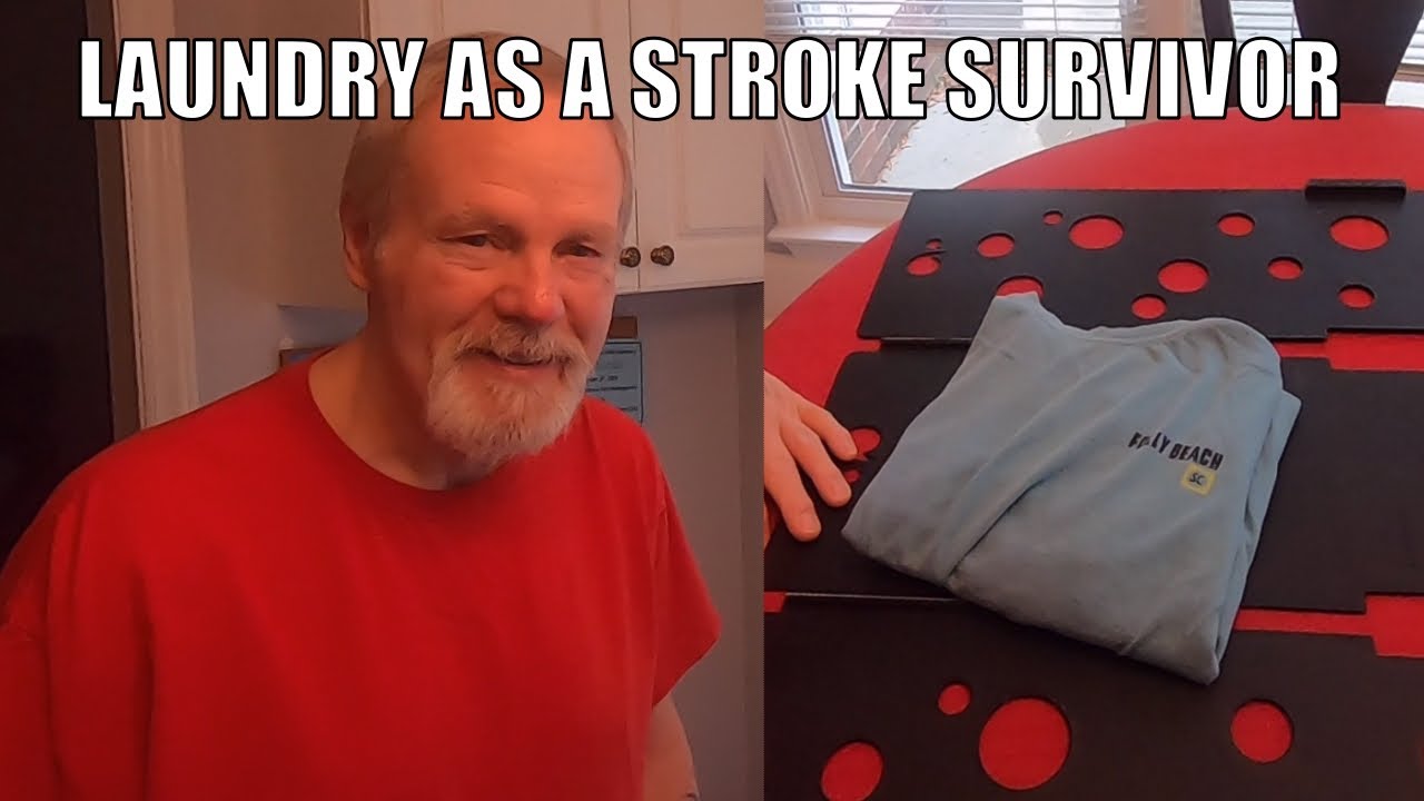Shirt Folding One Handed - Stroke Survivor Gadget Review #6