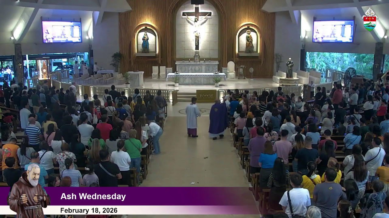 Feb 18, 2026 | 5 p.m. -  Ash Wednesday